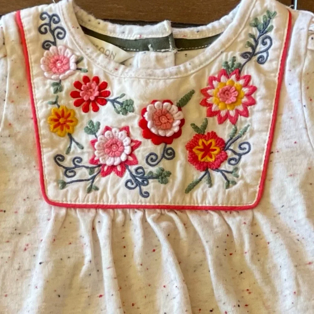 Girls MONSOON long sleeve shirt. SIZE 3-6 Months - Picture 5 of 9